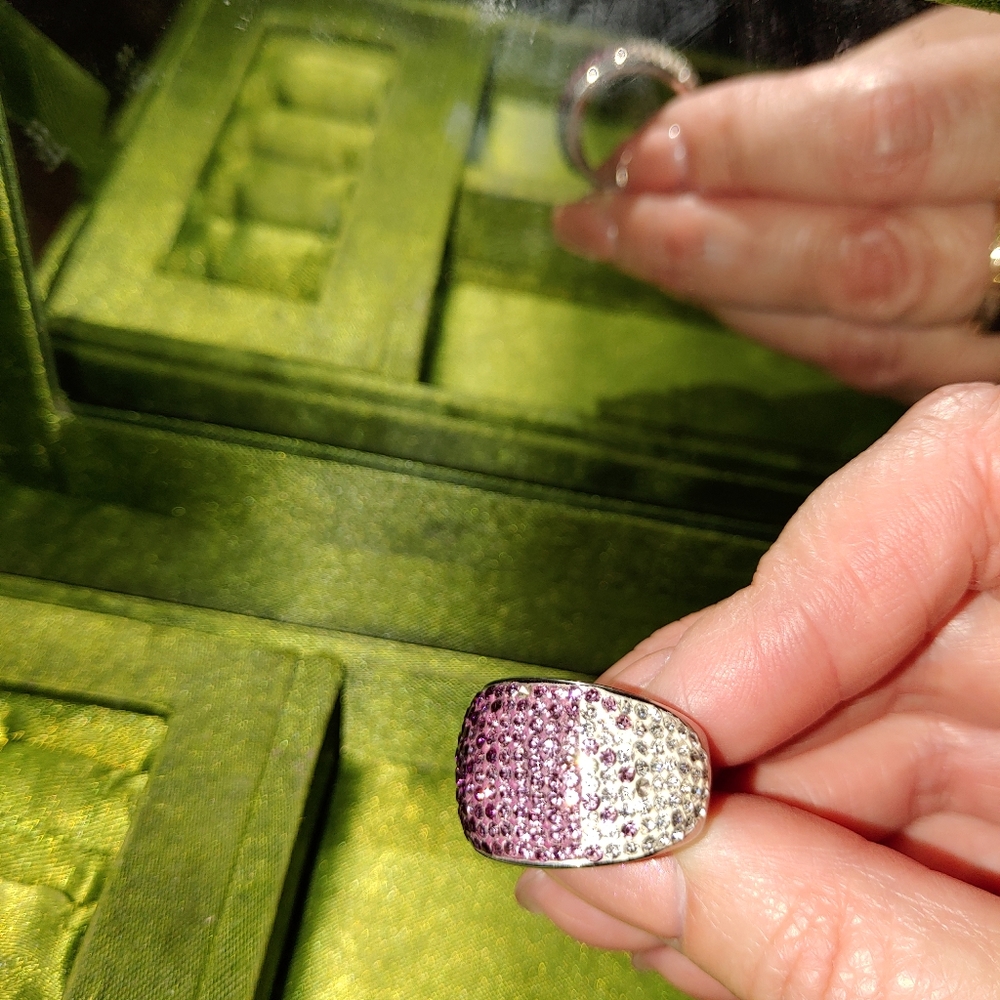 JCM Brass Malaysia Crystal Ring